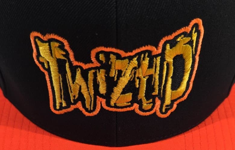TWIZTID BLACK & ORANGE FREEK SHOW ERA LOGO HAT SIZE L/XL SNAPBACK MNE 2