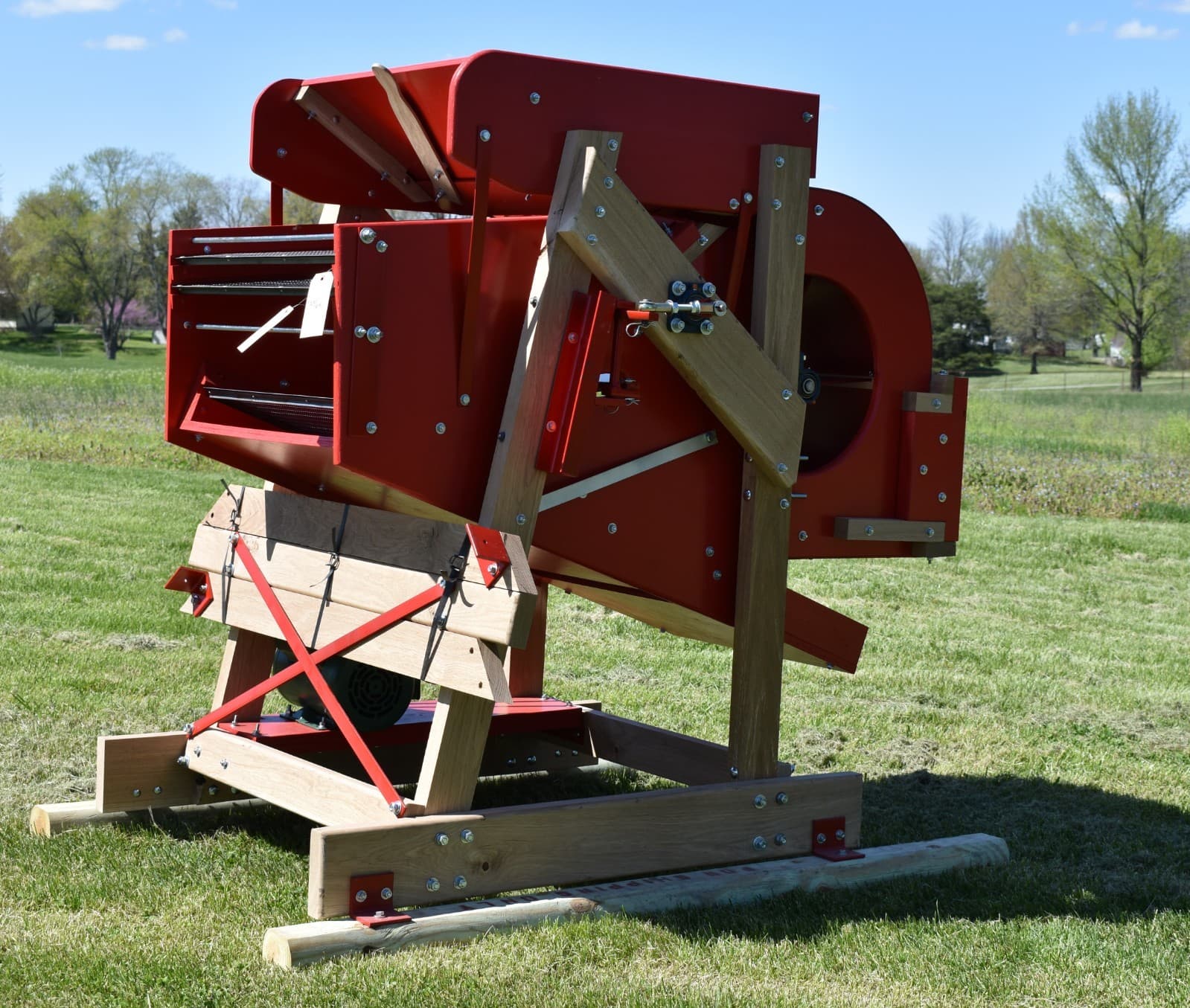 Farmstead 150HD Seed Cleaner / Grain Cleaner - New Machine - Fanning Mill Style 5