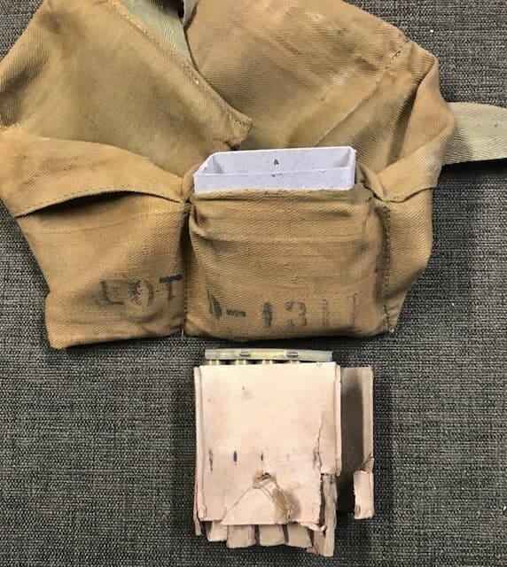 WWI  M1906 REPLICA BANDOLEER RESTORATION  KIT FOR THE M1903  AND  M1917 RIFLES 5