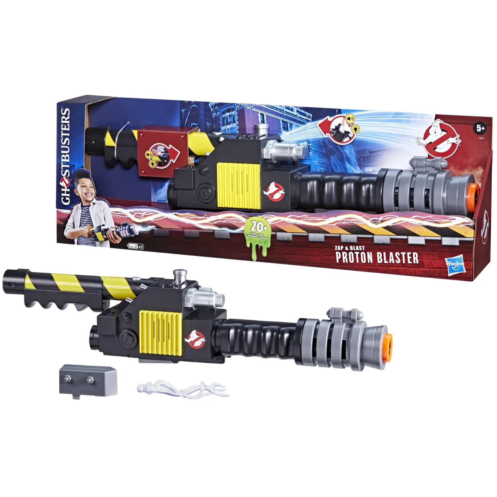 GHOSTBUSTERS Zap Blast Proton Blaster Interactive Role Play 20 Souds Hasbro