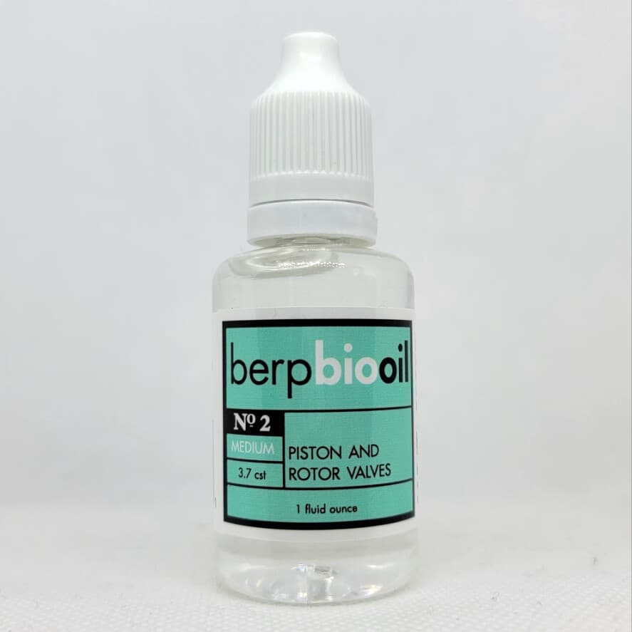 Berp BioOil for Pistons and Rotor Valves - 1 Oz. #2 (Medium)
