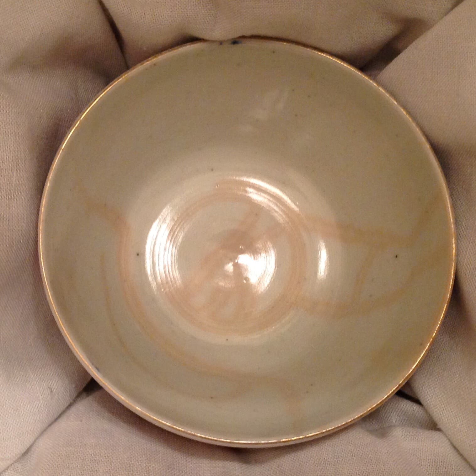 ~ Antique Japanese Export Imari Blue, Red, & Gold Covered Porcelain Bowl  5