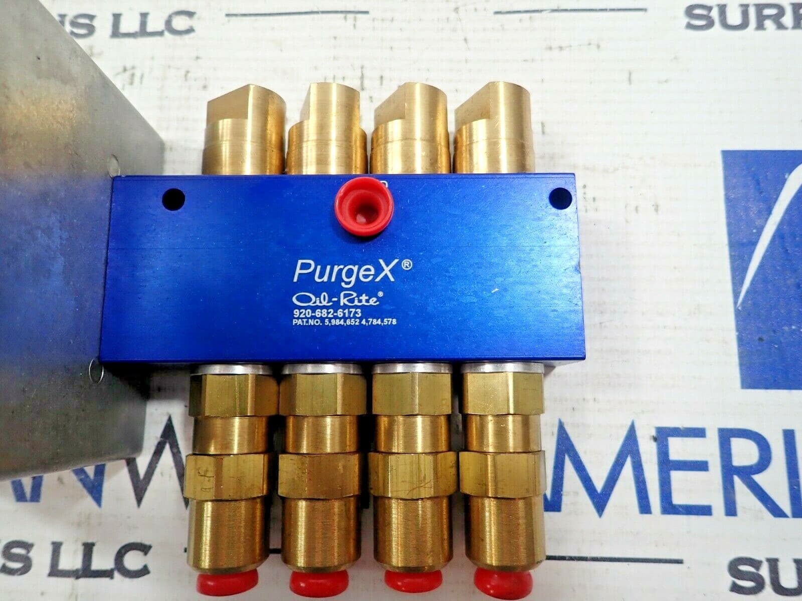 NEW Purge X 920-682-6173 Oil Rite Valve 4 Feed 3