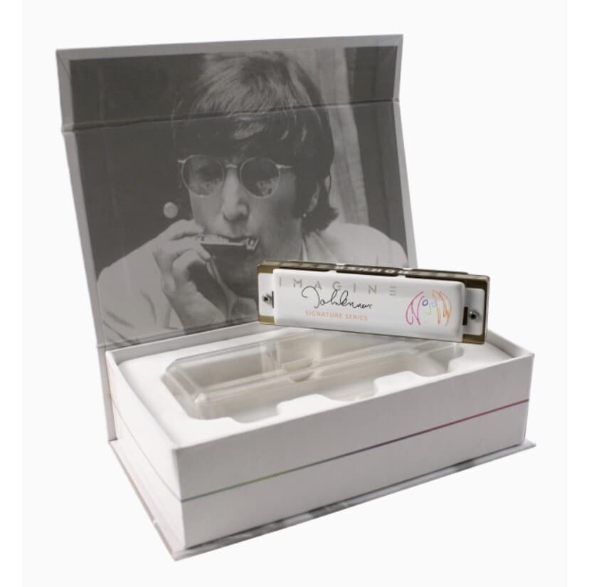 HOHNER🎶JOHN LENNON "Imagine" signature series harmonica key of C 2