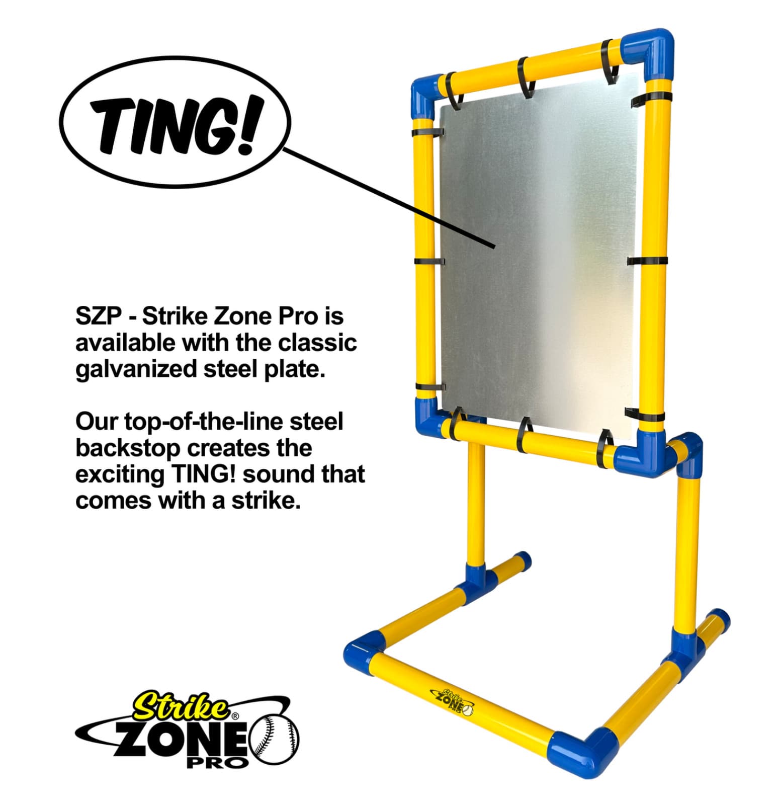 Strike Zone Pro  (Steel) - compatible with blitzball - premium steel target 2