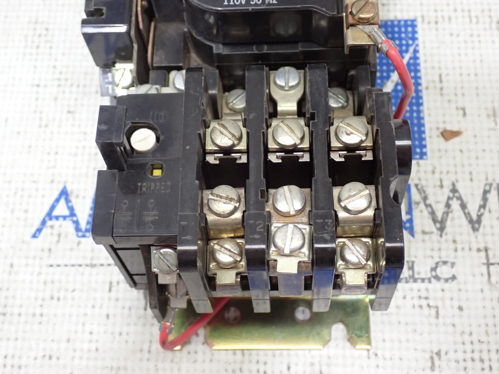 GE CR306B10400ADSDB Size 0 Starter 18 Amp 600 Volt Contactor 120 Volt Coil ST127 6