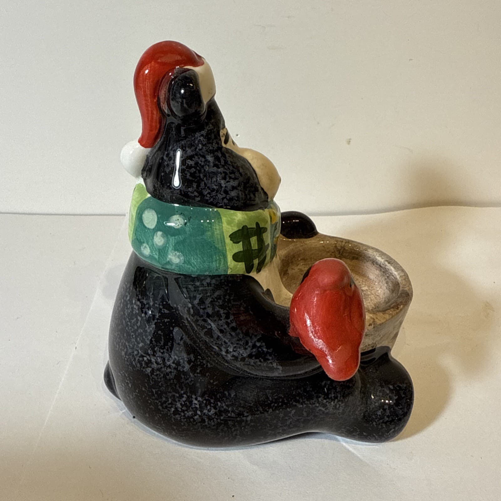 Set of 4 Holiday Christmas Bear Tealight Candle Holders Midwestern Home Products 6