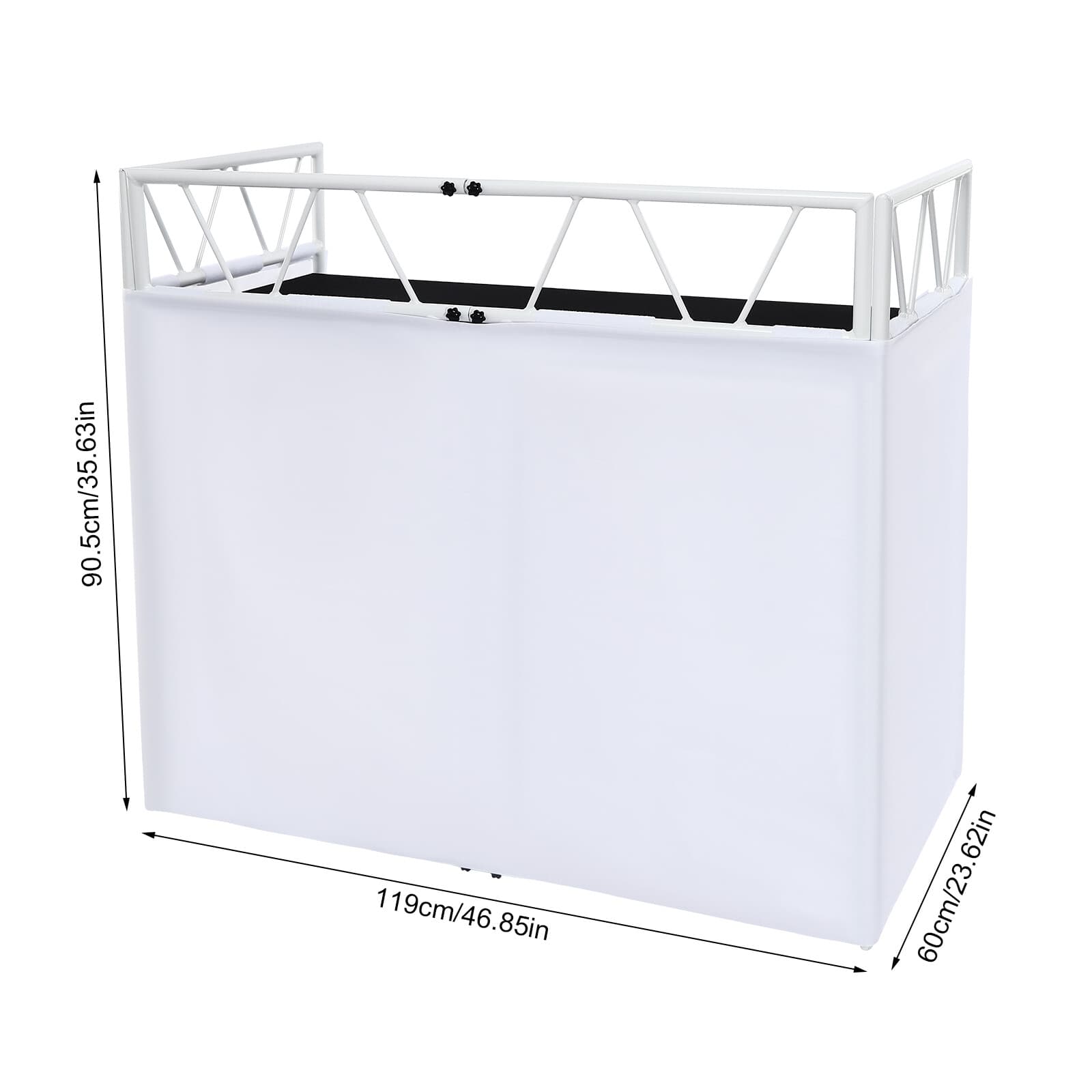 DJ Controller Stand Free Standing DJ Working Bench  DJ Table Station Standing 4