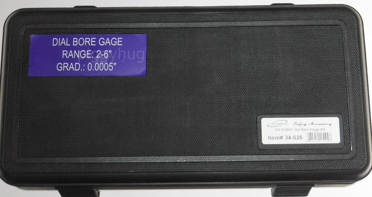 iGaging dial bore gage gauge 2" -  6" motor/engine cylinder hole measuring 3