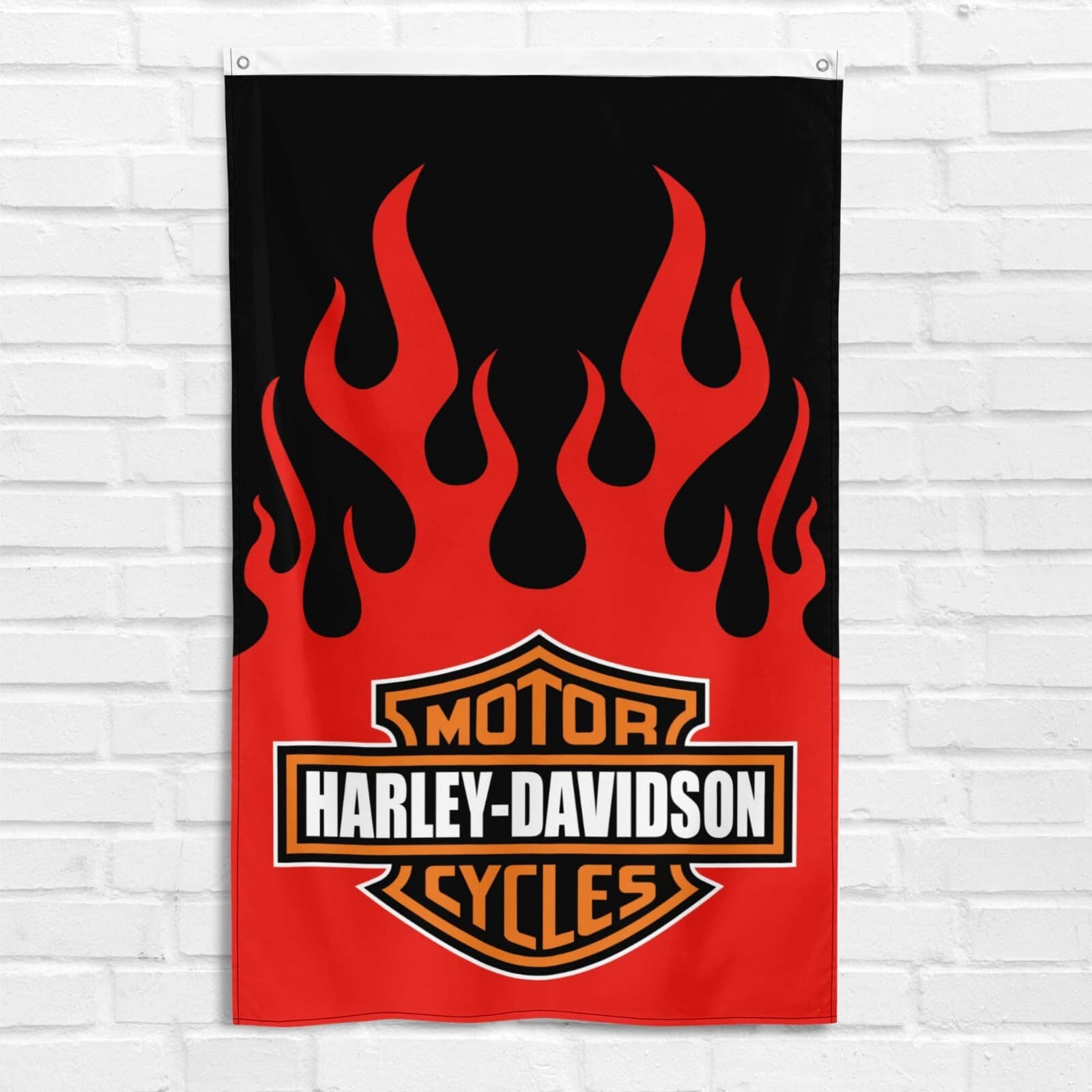 For Harley Davidson Motorcycle Logo 3x5ft Banner Garage Wall Decor Sign Flag 5