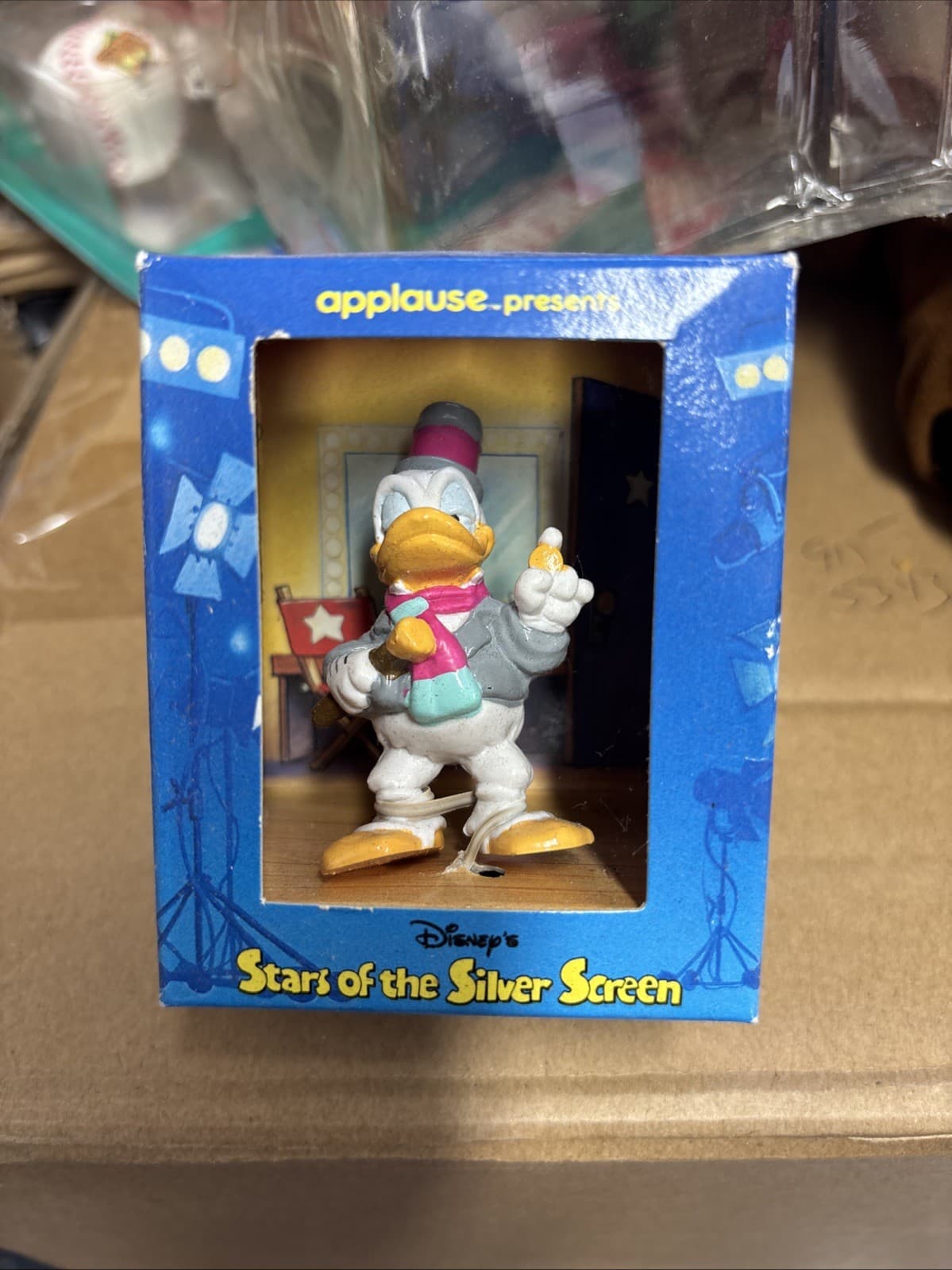 Disney Donald Duck Starsof The Silver Screen Applause PVC Toy Figure W.C Fields