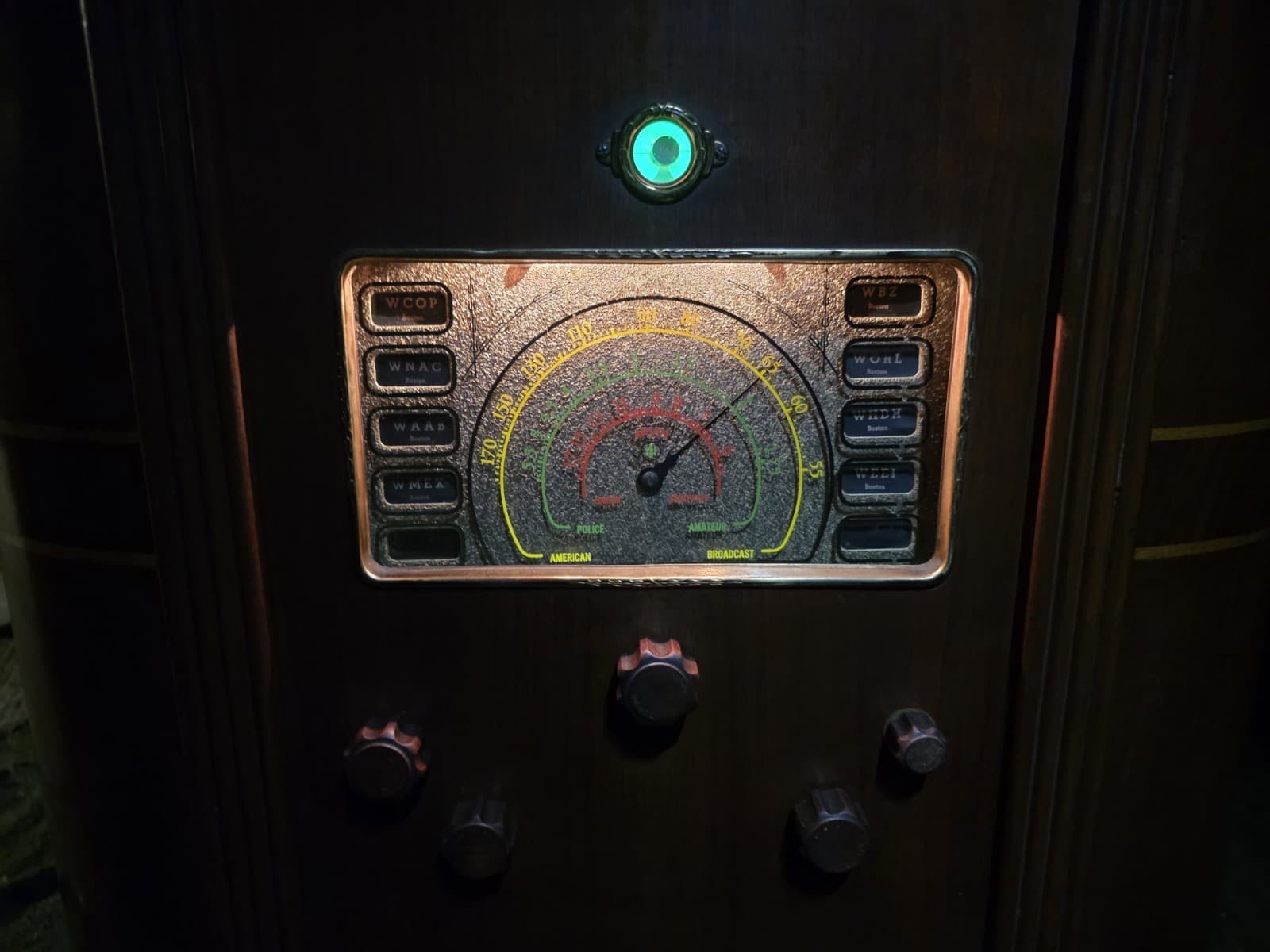 RARE ARVIN ART-DECO 818AT CONSOLE TUBE RADIO @☆RESTORED WORKING CONDITION ☆ 2