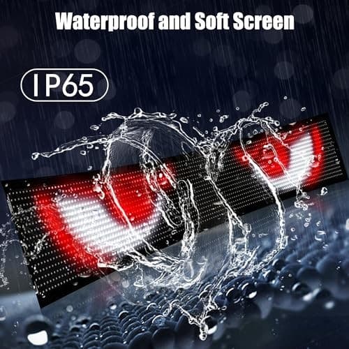 52.3 * 7.5 in Large Size Truck and RV LED Eye Light, Flexible Devil Eyes Light 6