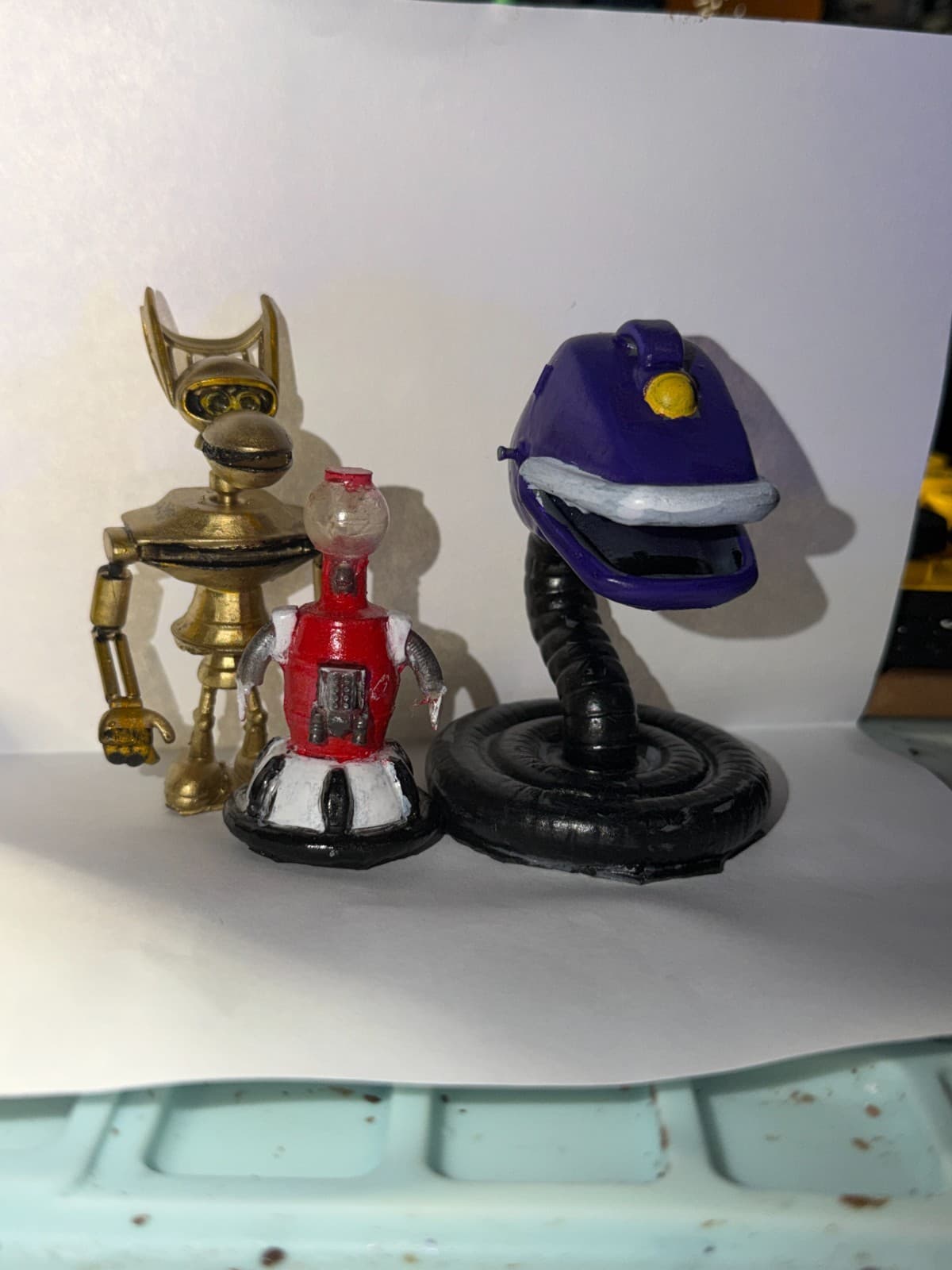 Mystery Science Theater 3000 MST3K Custom CROW T. ROBOT Tom Servo Gypsy  FIGUREs