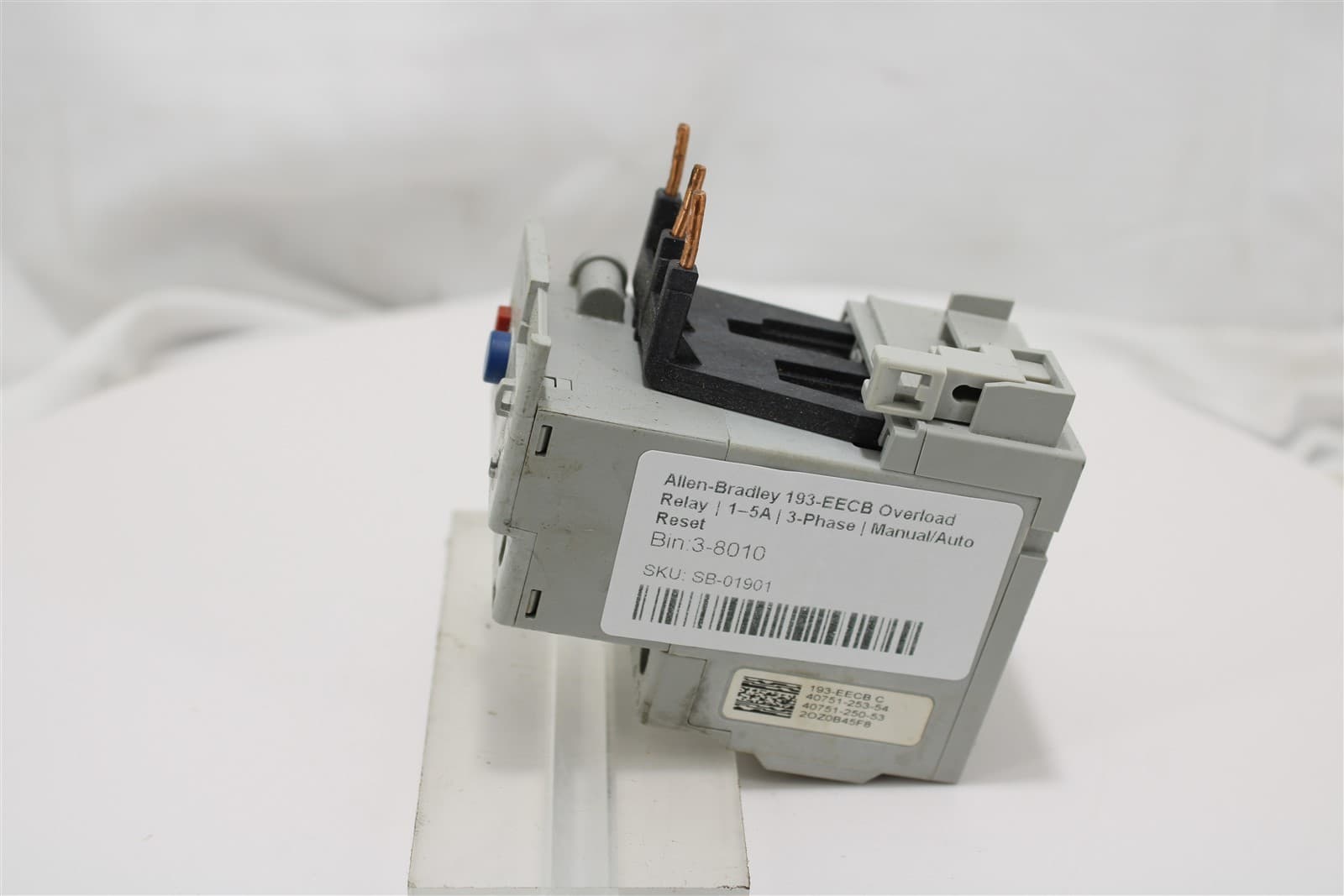 Allen-Bradley 193-EECB Overload Relay | 1–5A | 3-Phase | Manual/Auto Reset 3