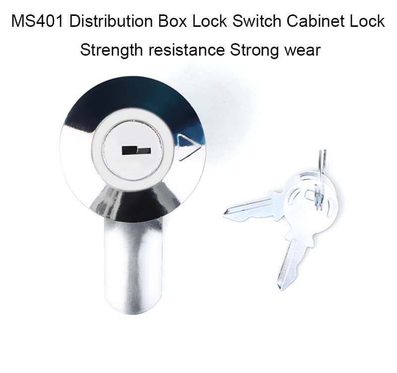 MS401 Distribution Box Lock Switch Cabinet Lock Strength resistance Strong wear