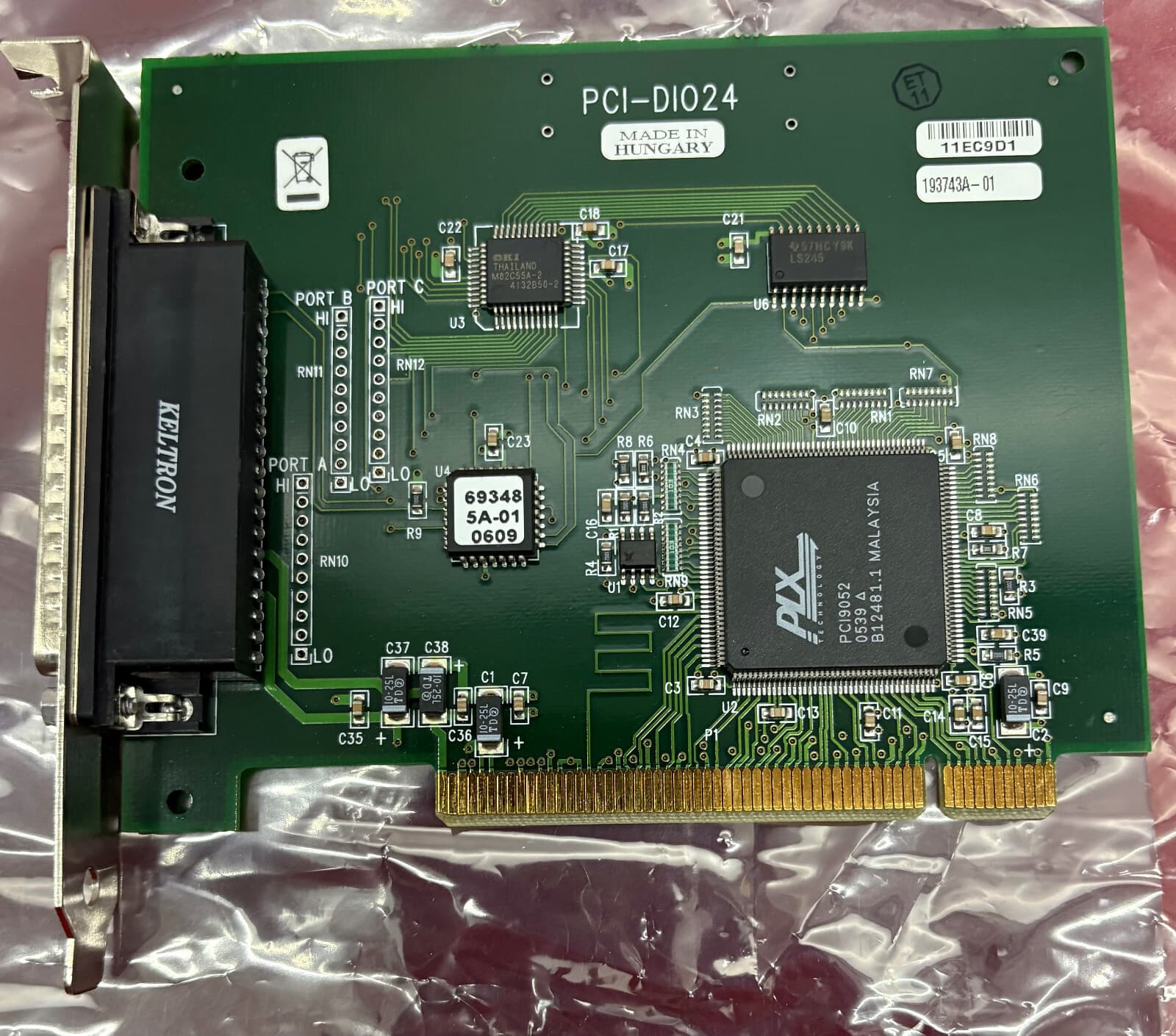 MEASUREMENT COMPUTING PCI-DIO24 DIGITAL I/O BOARD 24 CHANNEL - 1 LOT QTY 2 2