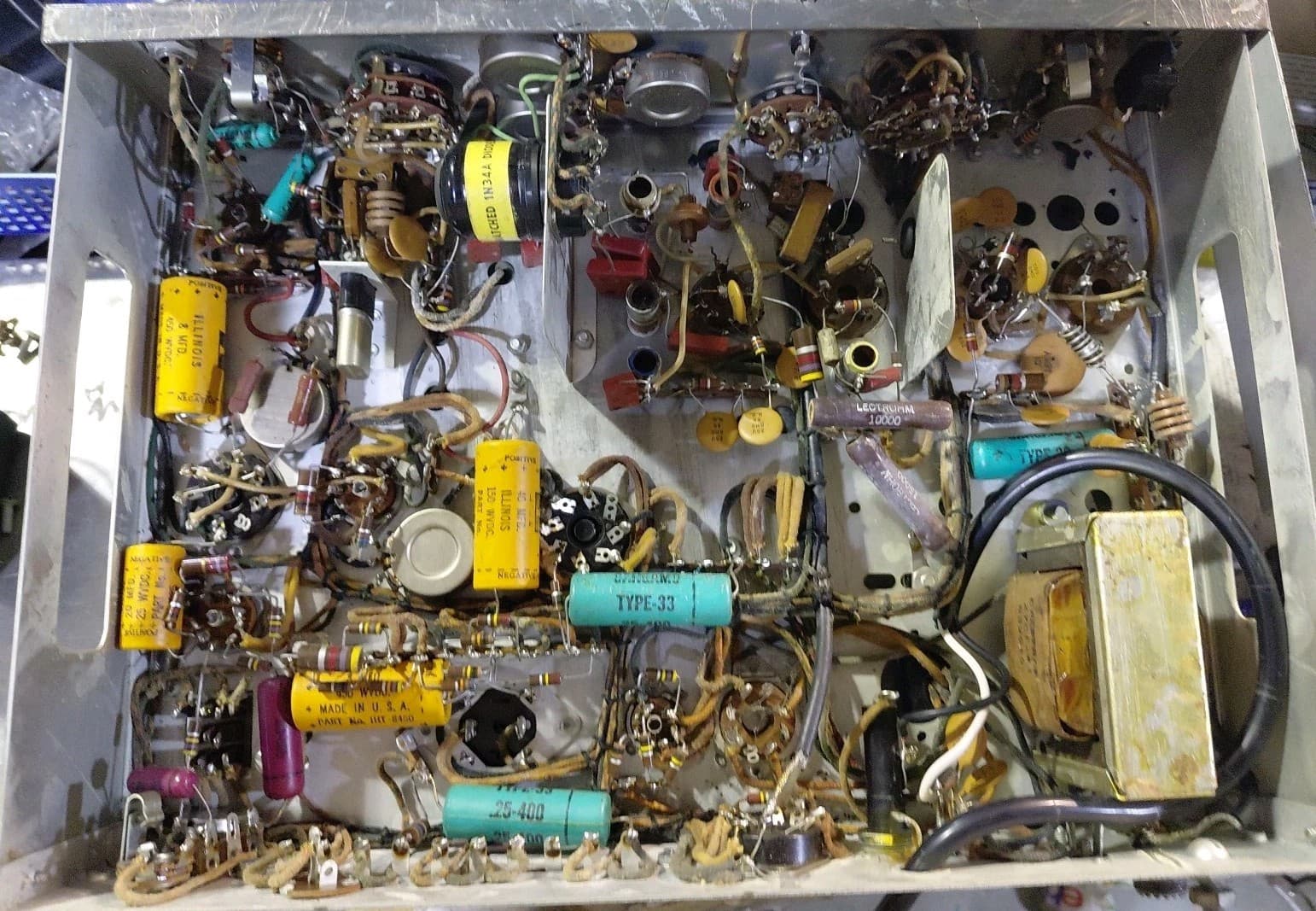 Central Electronics Multiphase Exciter, Model 10-B.  Untested Power Up ONLY  4