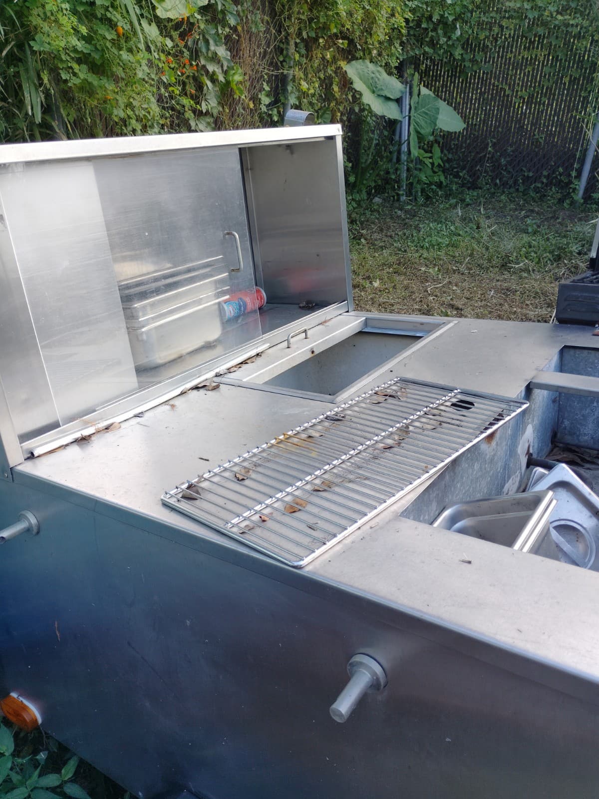 Mobile Hot Dog Cart Trailer Concession Food Stand Vendor Hotdog 4