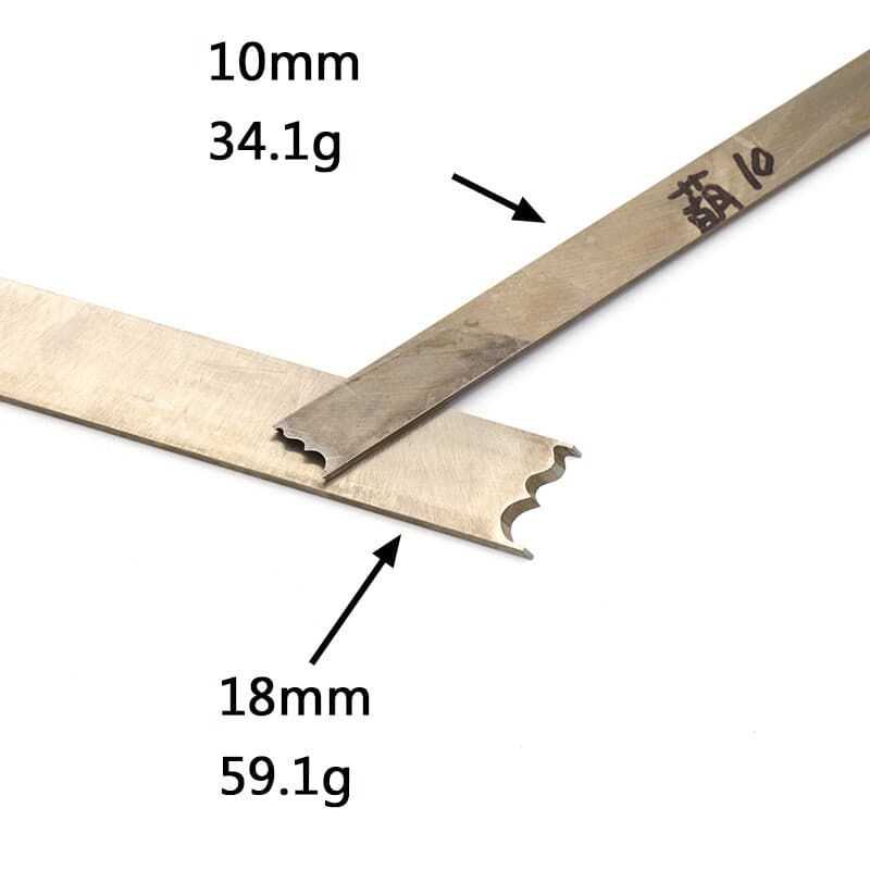 Width 10mm-18mm Double-Ended High Speed Steel Turning Tool For Bead Processing 3