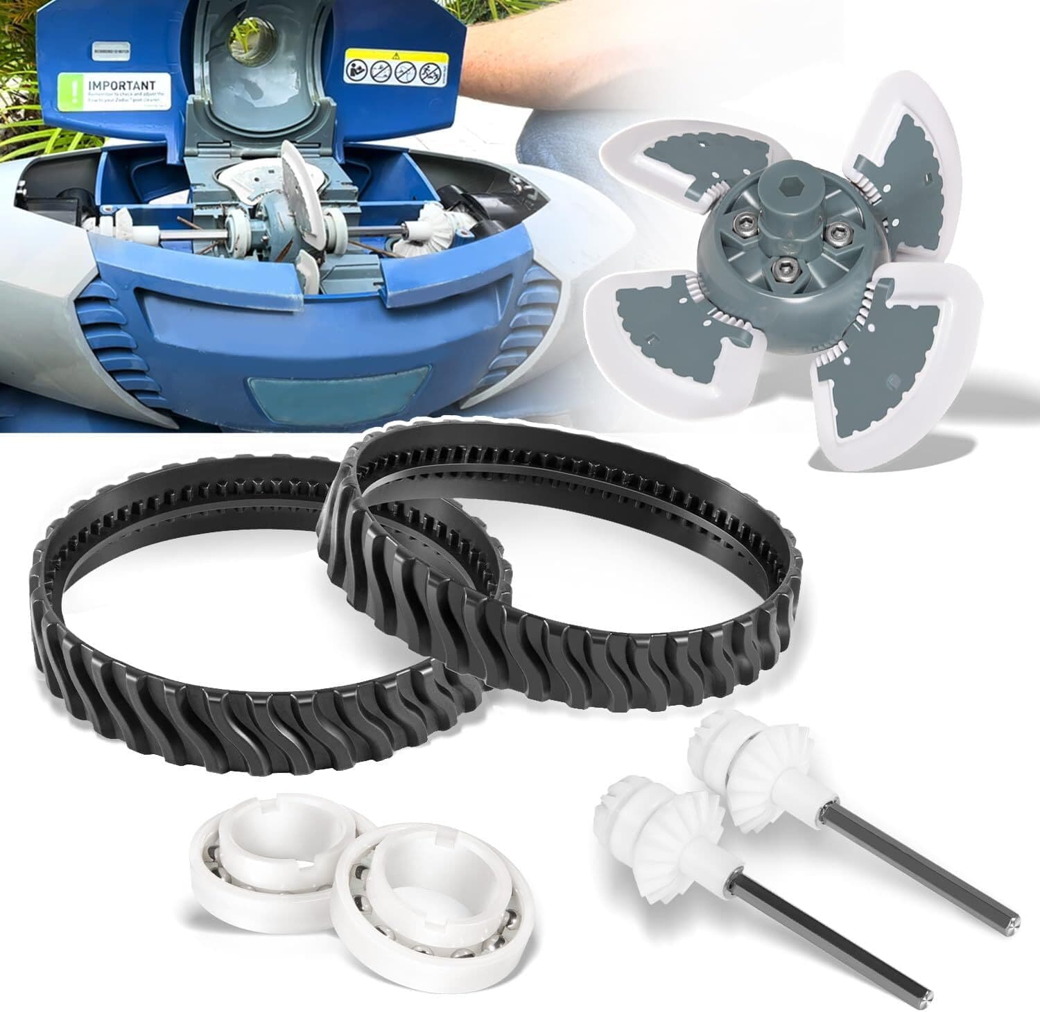 Tune Up Rebuild Kit R0796200 for Zodiac Baracuda MX6, MX8, MX6 Elite & MX8 Elite 2