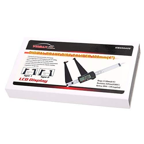 WINTOOLS 100MM/4" Digital Brake Disc & Drum Caliper Gauge  6