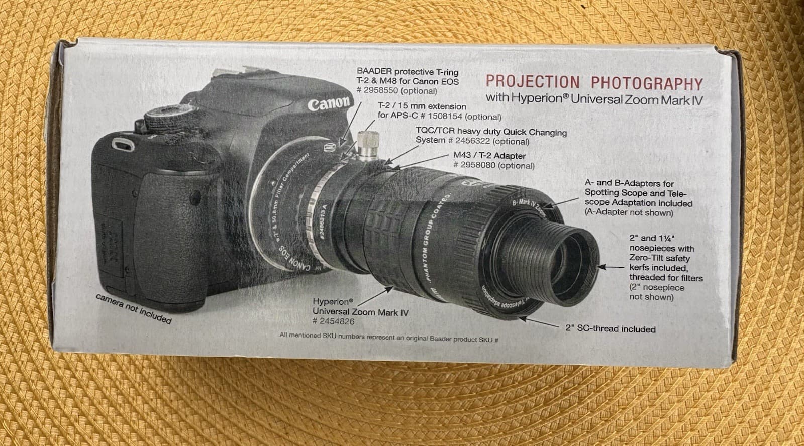 Baader Planetarium Hyperion Universal Zoom Mark IV 8-24 mm Eyepiece Set 3