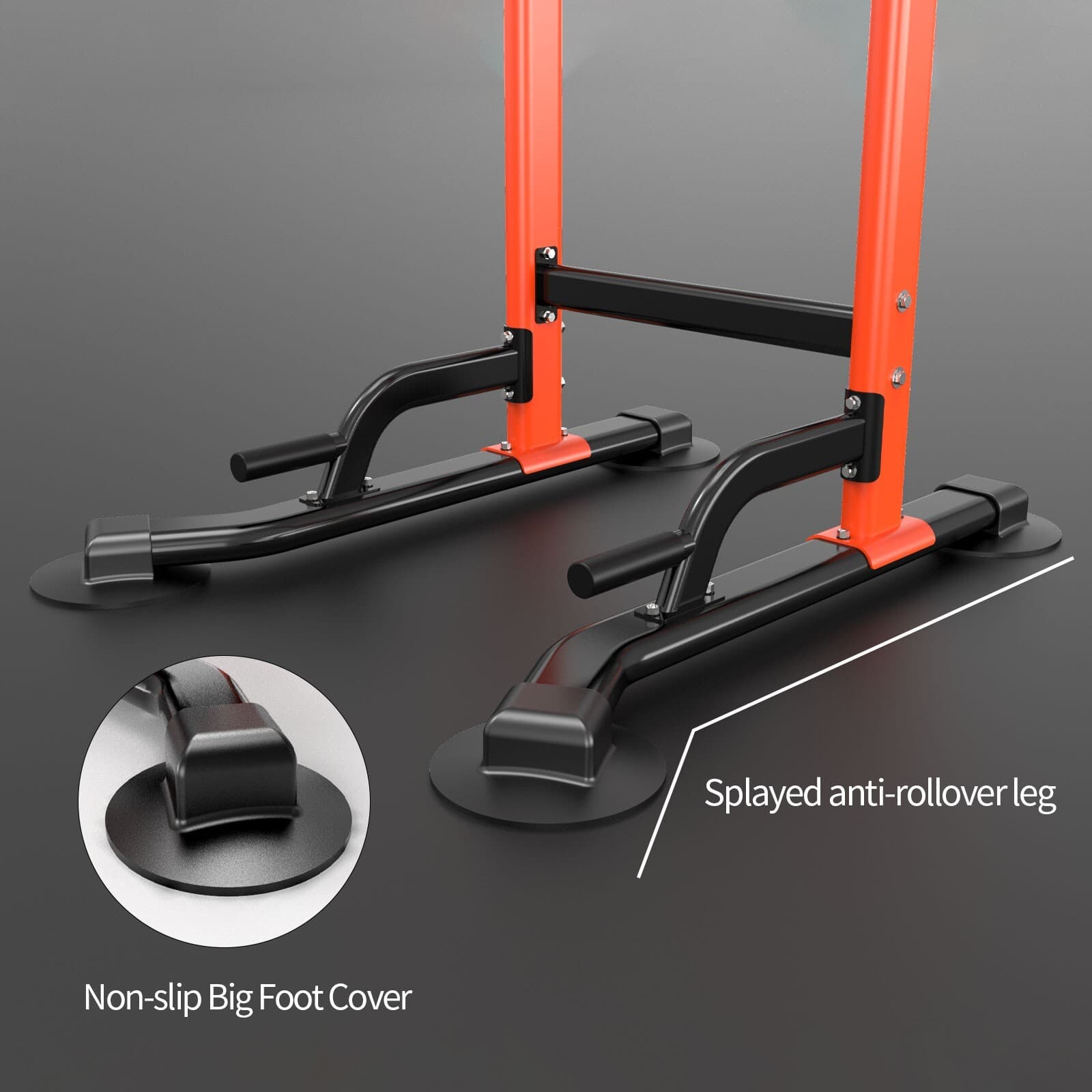 K KiNGKANG 330LBS Power Tower - Dip Station & Pull-Up Bar for Home Gym Workouts 4