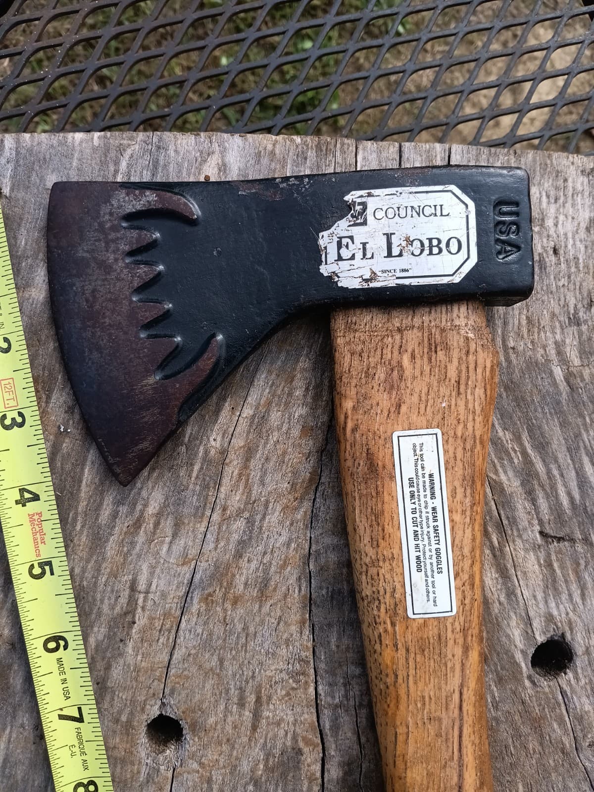 Vintage Council Tool Co. El Lobo Hatchet 3