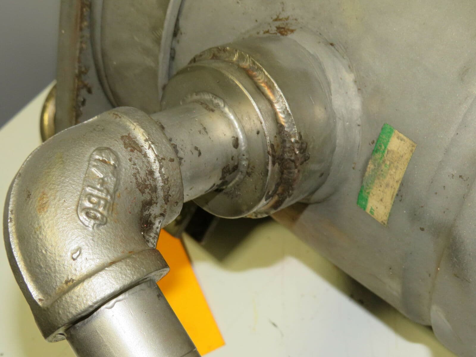 FSI BFNP12 Hydraulic Basket Strainer 304 Stainless Steel #2 Baghouse Filter 29"L 6