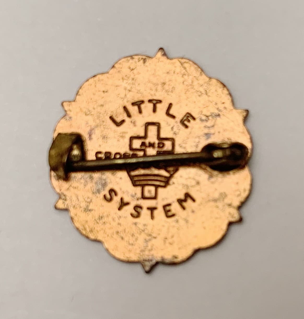 Vintage Little System Cross Crown Sunday School Pins Church of Christ Baptist 5