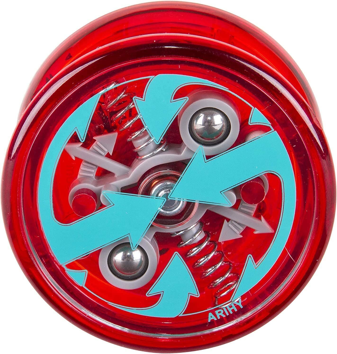Duncan Toys Reflex Auto Return Yo-Yo, Beginner String Trick Yo-Yo, Red
