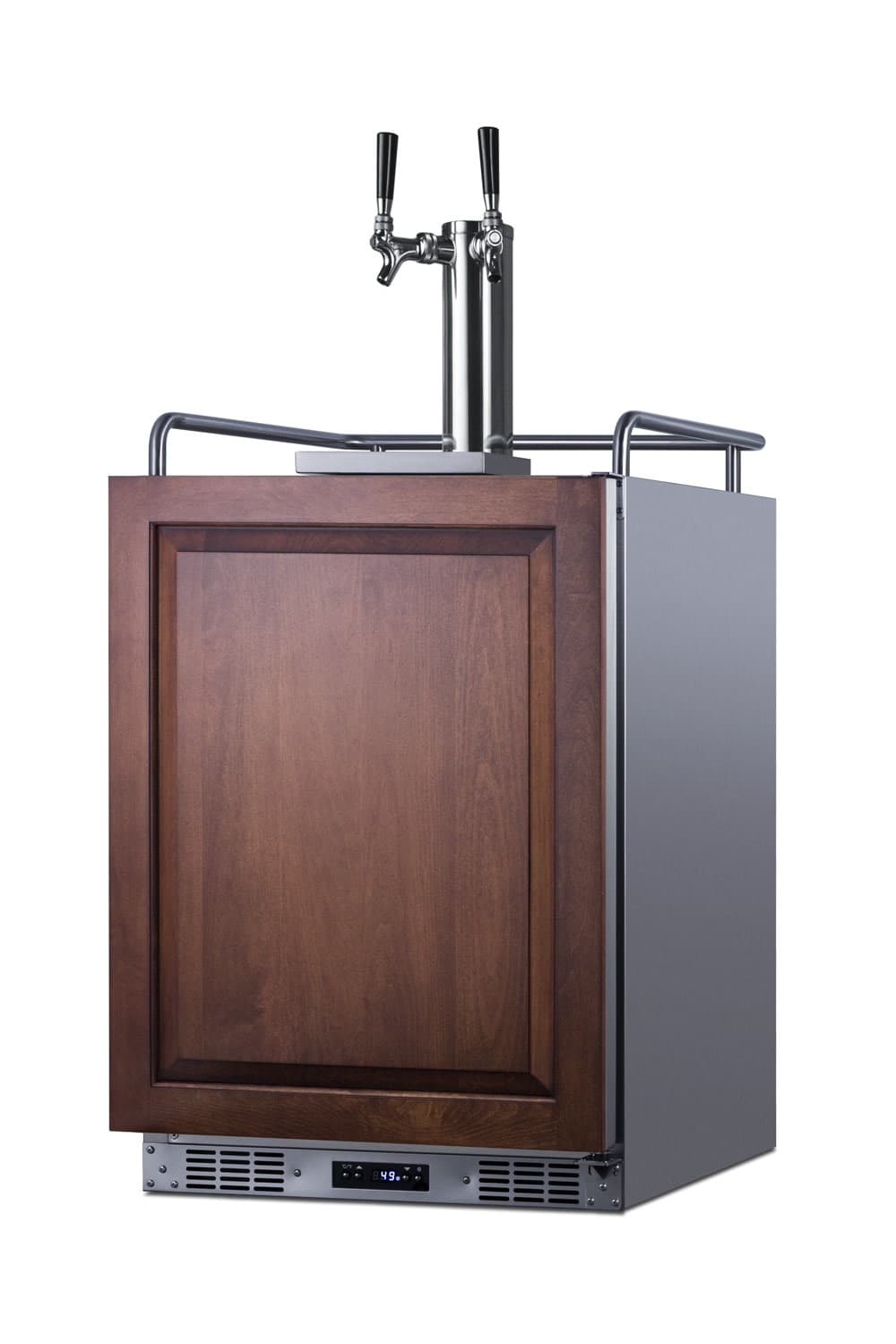 Summit SBC682WKDTWIN 24"W 5.6 Cu. Ft. Built-In / - Stainless Steel 4