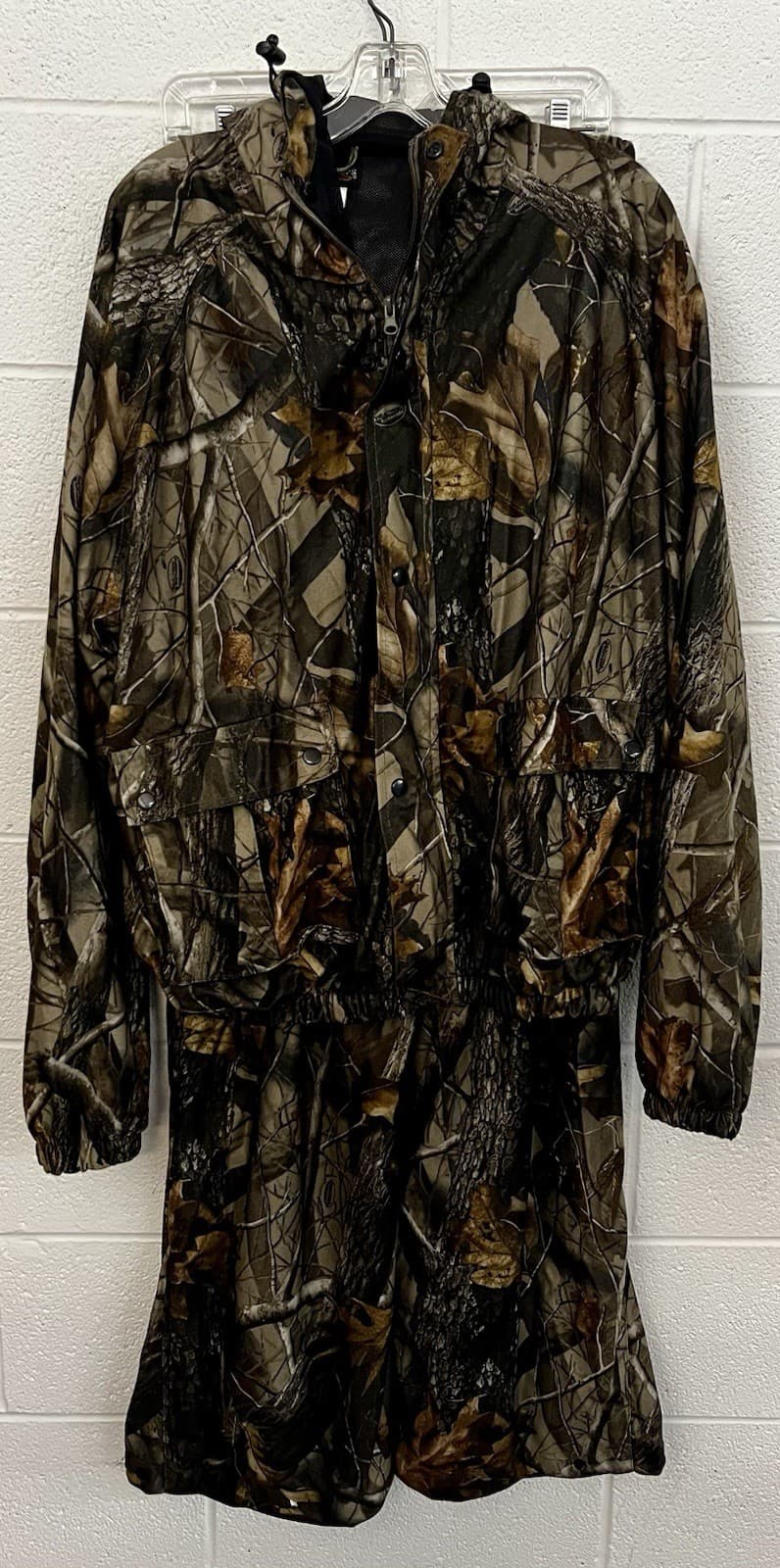Rattlers Camouflage Suit Set Pants Hoodie Jacket Top 2XL Hunting Lightweight