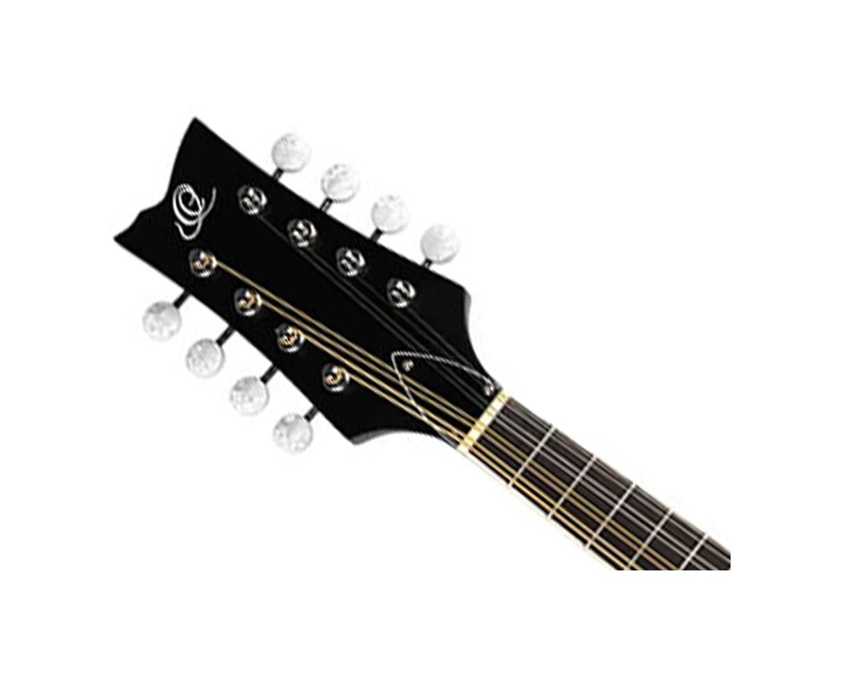 Ortega Guitars RMFE40SBK F-Style Series A/E Mandolin - Open Box 4