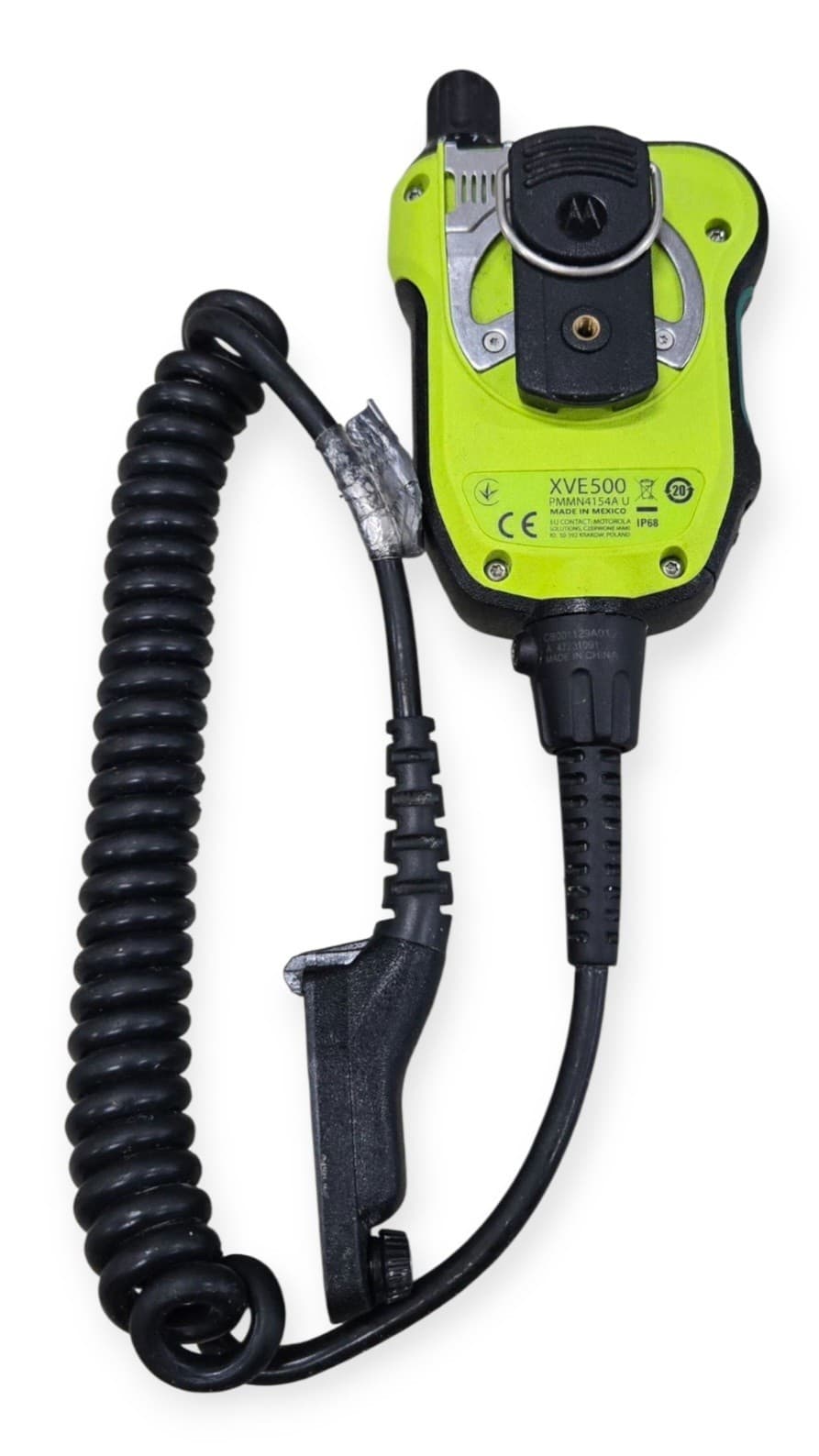 MOTOROLA XVE500(PMMN4154A U)REMOTE SPEAKER MIC(USED) 2