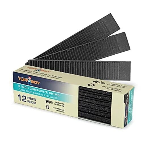  8” Composite Shims for Indoor/Outdoor use. Pack Heavy Duty, with Extreme 12