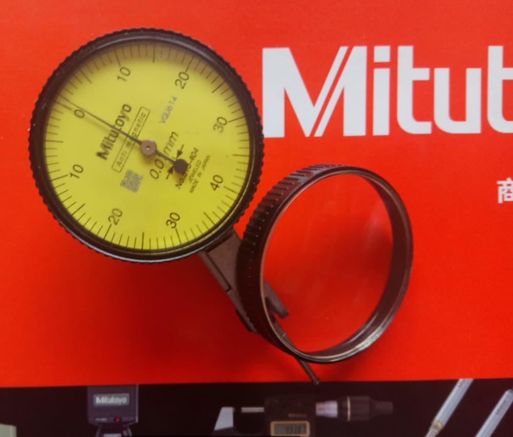 Bezel Cover Glass Lid For Mitutoyo 21CZB115 Dial Test Indicators  Crystal Lid 3