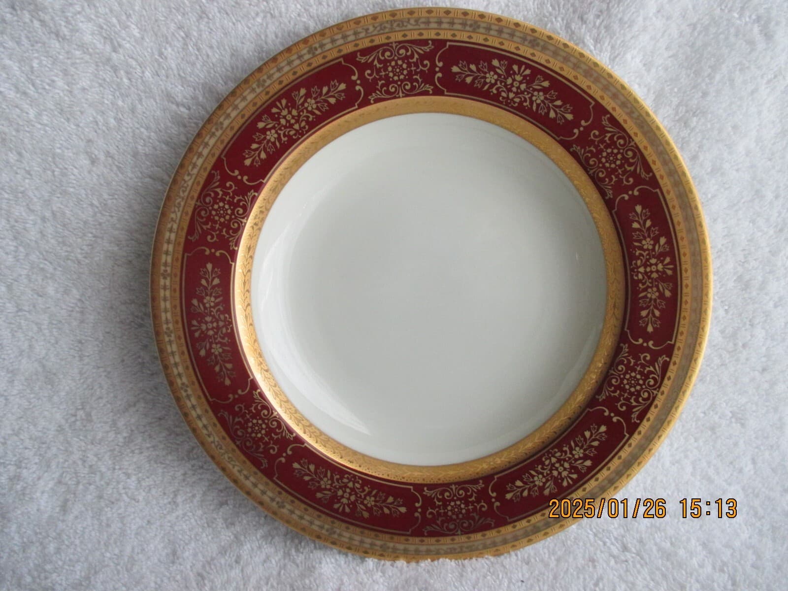 Mikasa Grande Ivory Dynasty Red 5 piece Place Setting #2832 P 6