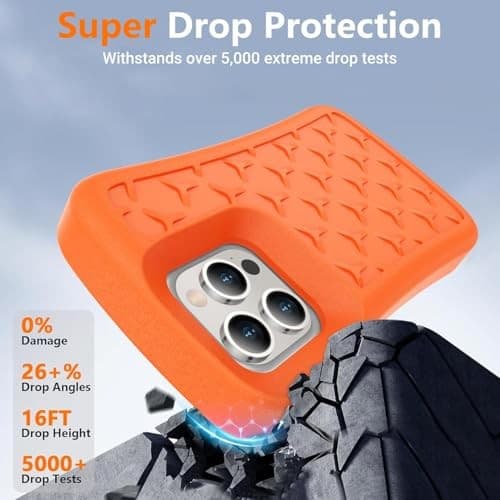  Floating Phone Case for 16/16 pro15/15 Pro/14/14 Pro/13/13 Pro/12/12 Pro EVA  5