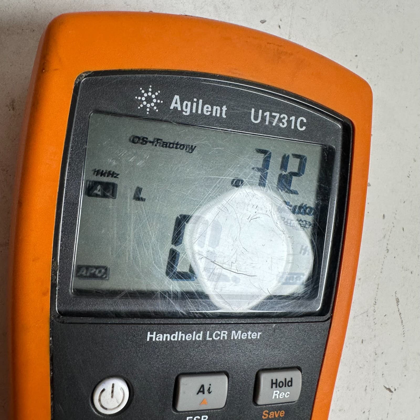 Agilent Technologies U1731C 20000 Counts Dual Display Handheld LCR Meter 4