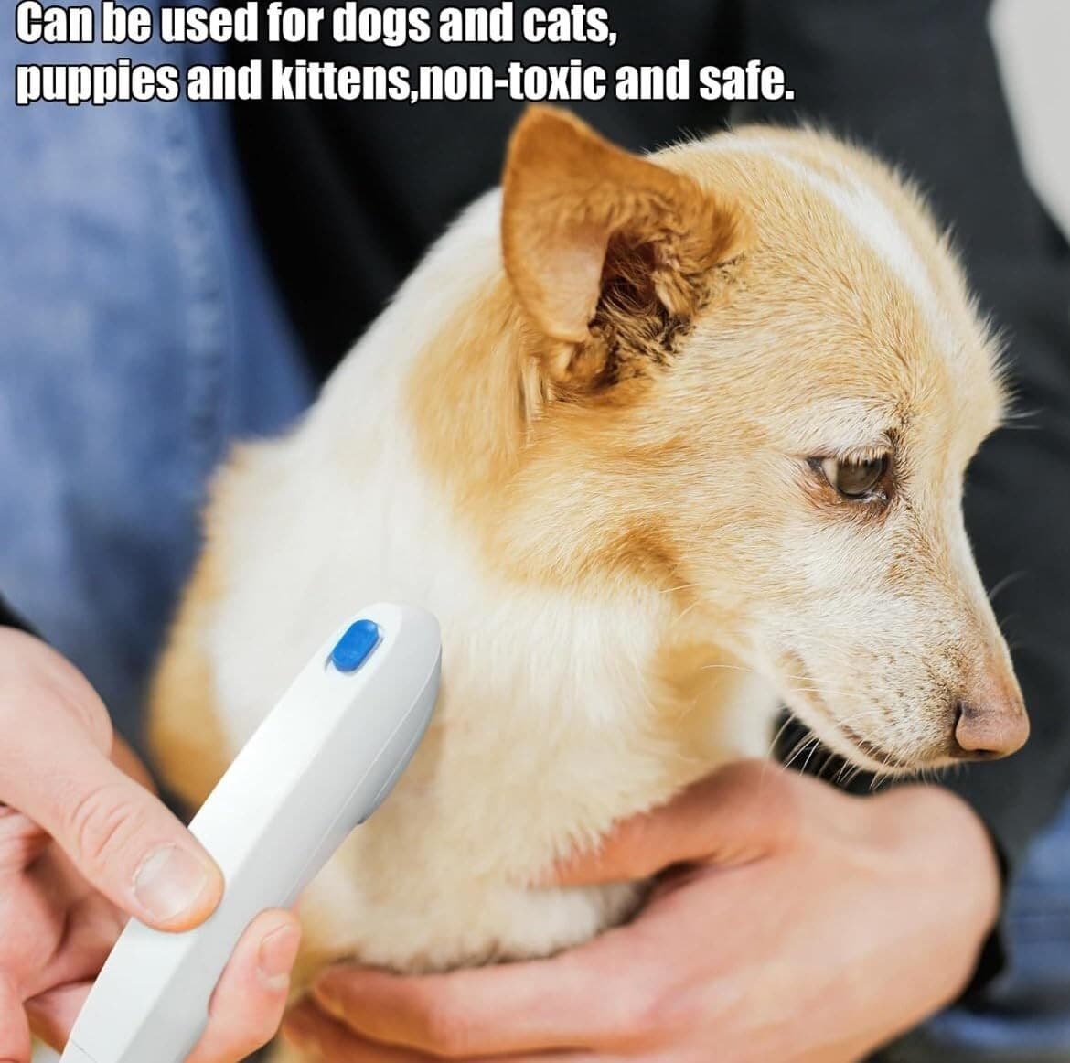 Electric Flea Zapper Lice Remover Hair Comb Brush for Pet Cat Dog Cleaning Tool 5