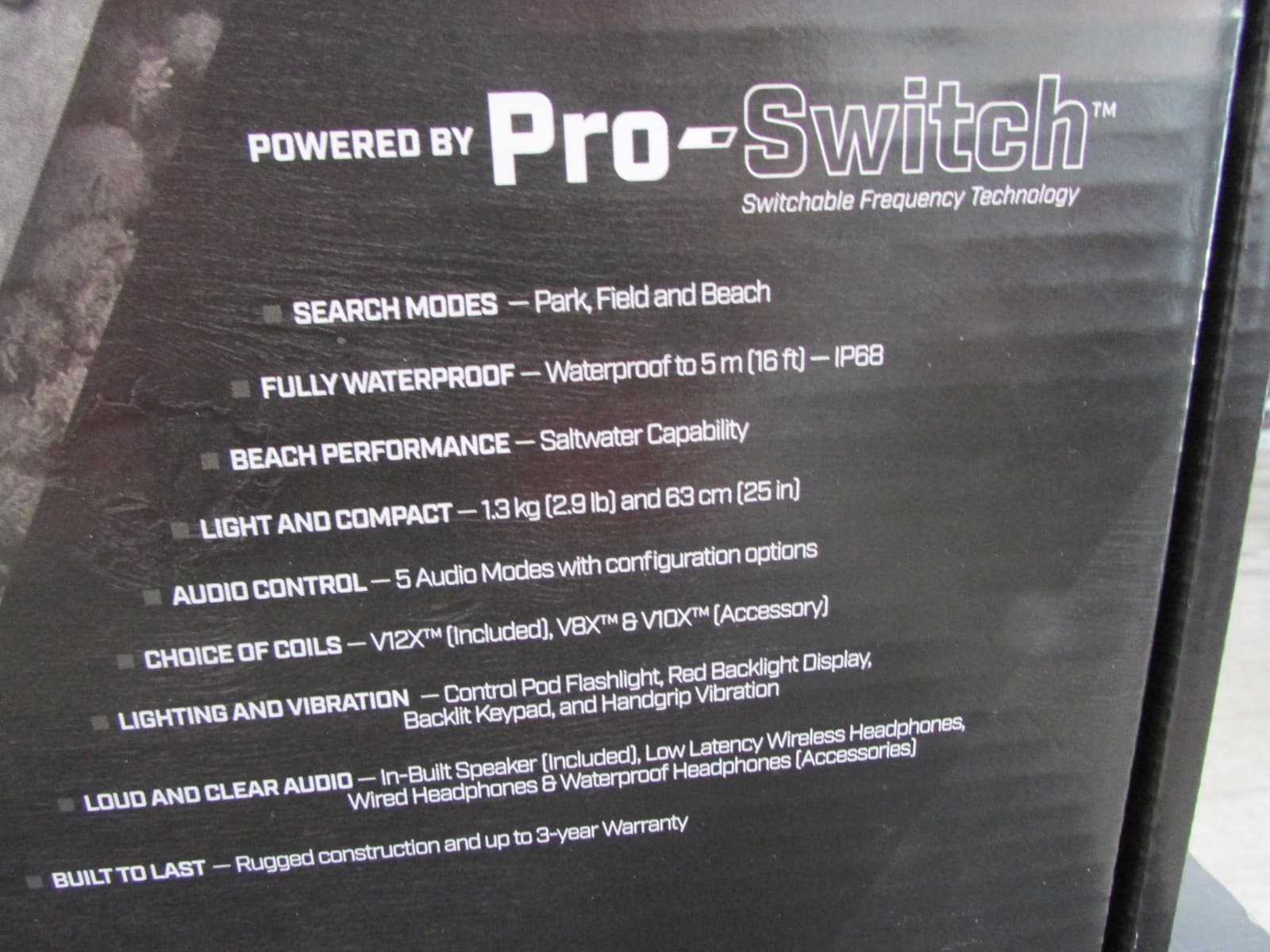 MINELAB X Terra PRO Waterproof Treasure Metal Detector 3 Detect Mode *NEW* 3