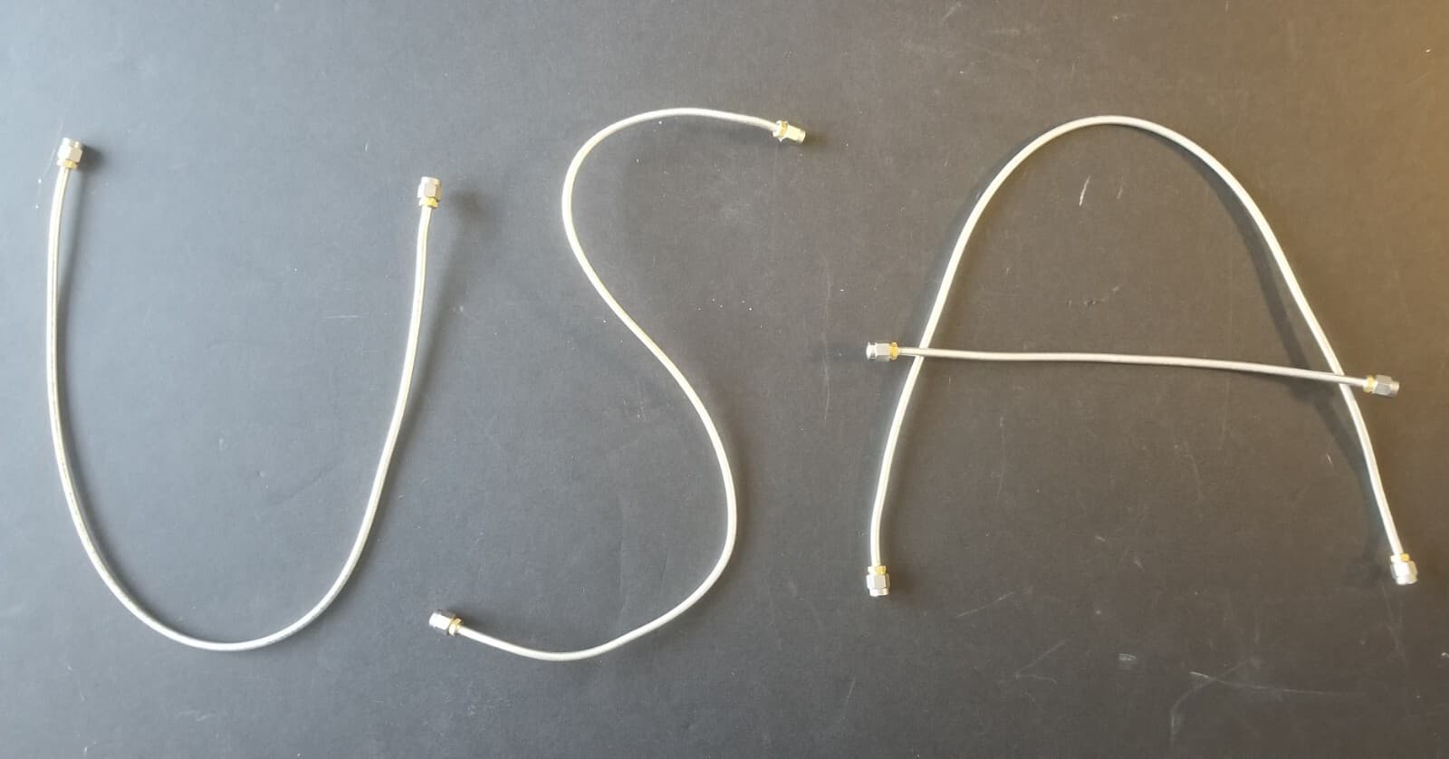 RF Cable 20 GHz MADE in THE USA Belden 1673A RG-402 Conformable coax 5" to 18"