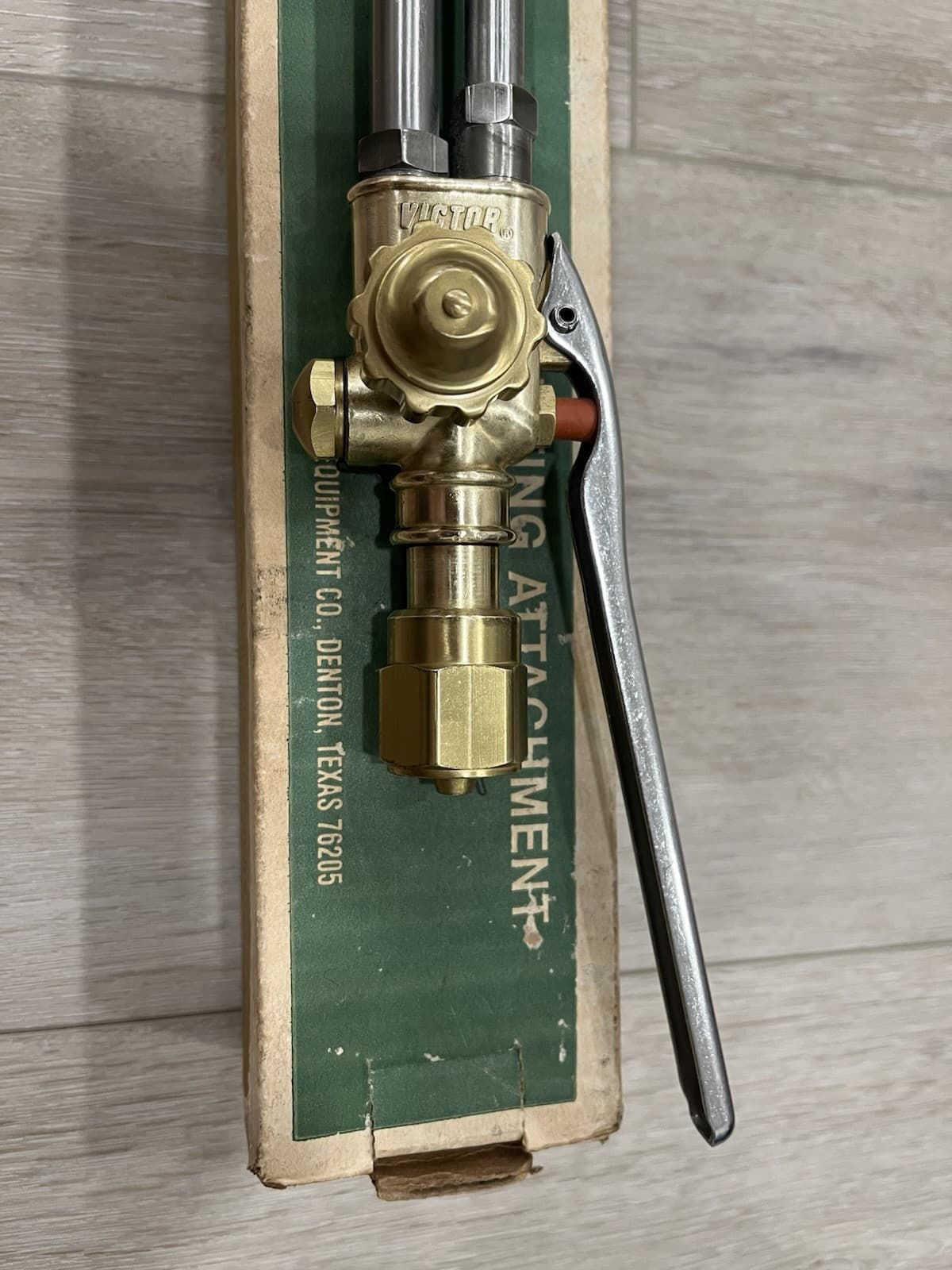 NEW NOS Genuine Victor CA2462 Straight Head Cutting Torch Attachment 0381-0818 6