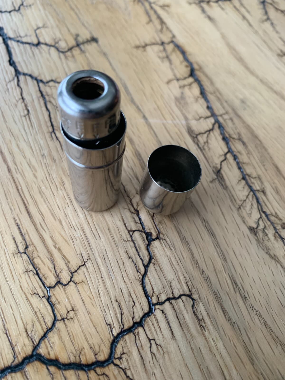 Antique Kamerton Camerton Pitch Pipe Single Tuner Harmonica Chromatic Case Rare 5