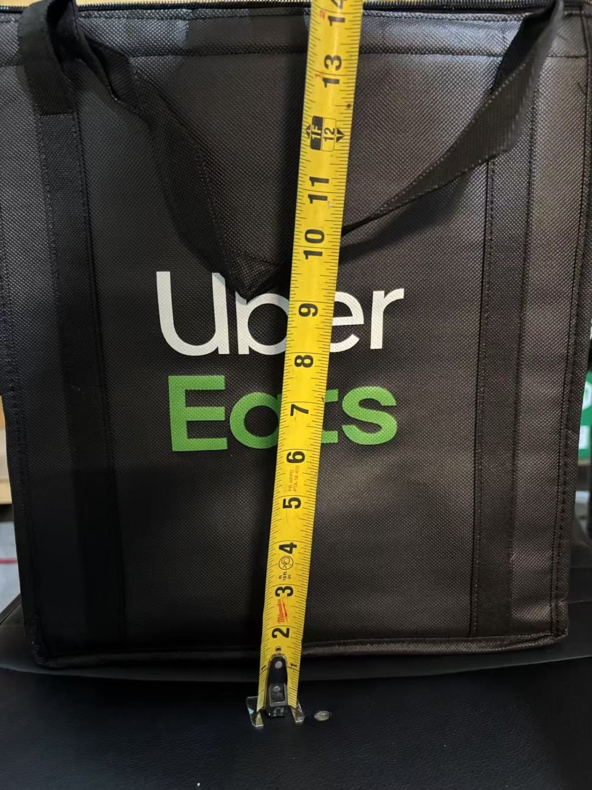 Insulated Uber Eats Delivery Bag – 34x22x38cm | Thermal Food Carrier with Handle 3