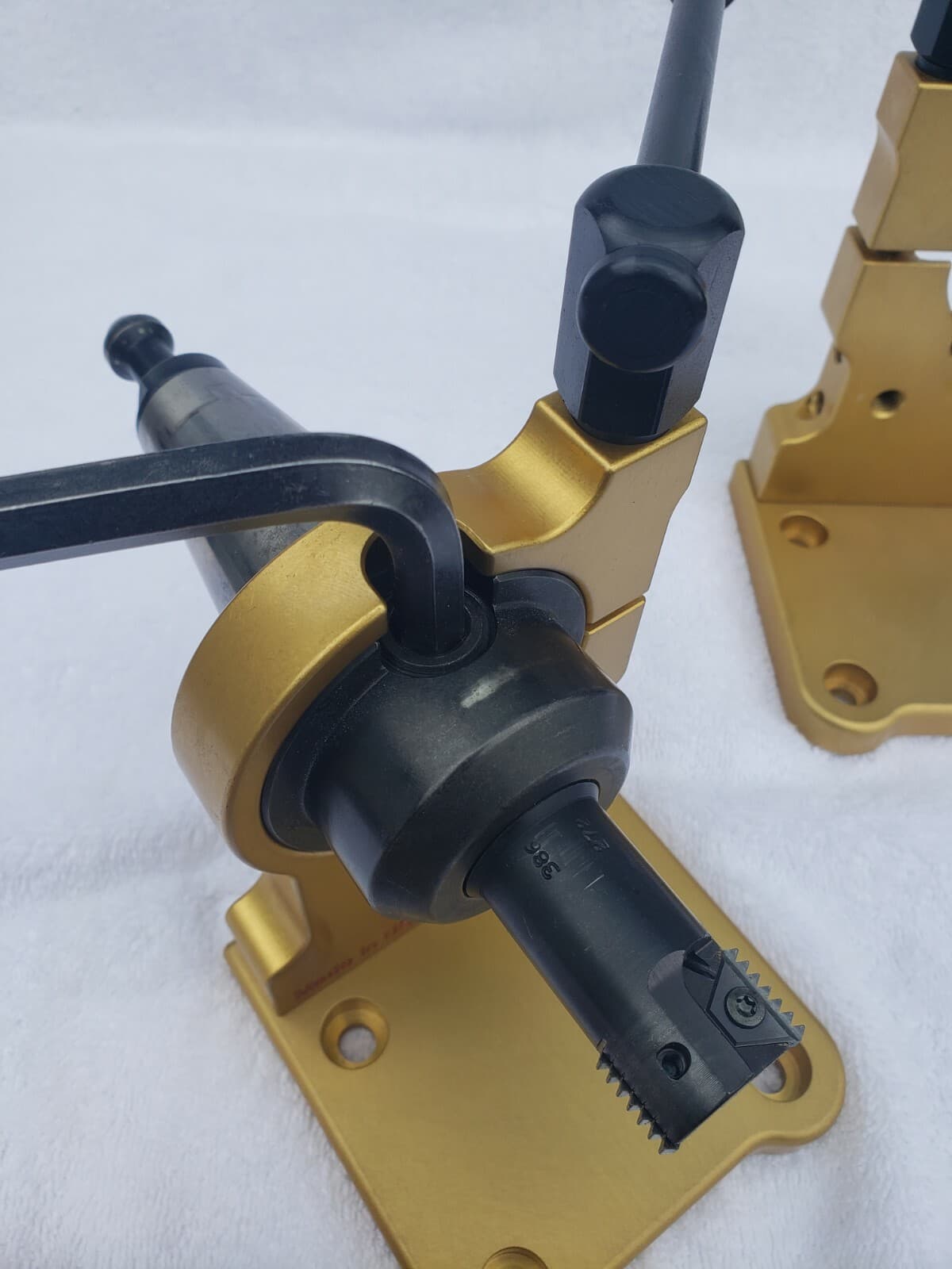 CAT 40 Tool Holder Tightening Fixture universal mounting vise  APM, MADE IN USA 2