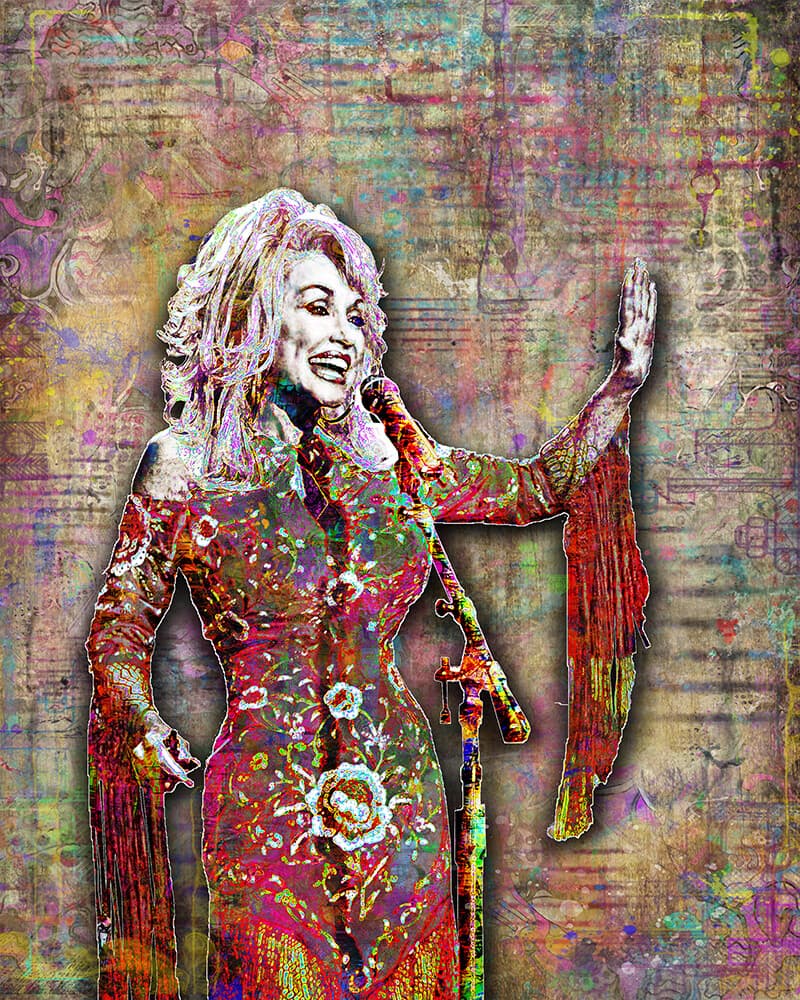 DOLLY PARTON 8x10in Poster 2, DOLLY PARTON Country Print 8x10in Free Shipping 4