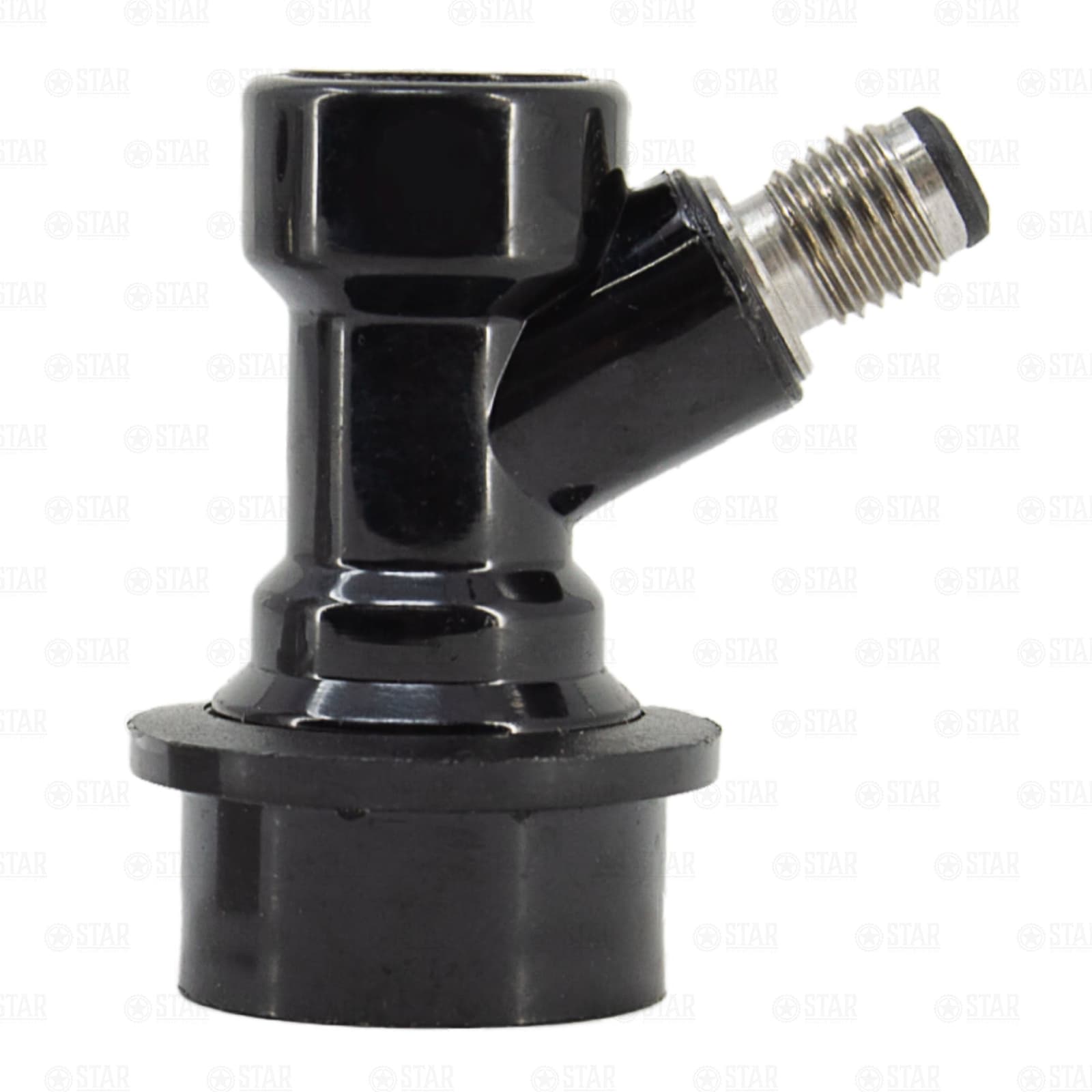 CMB 1/4" MFL Threaded Ball Lock Corny Keg Connector Coupler Set 3